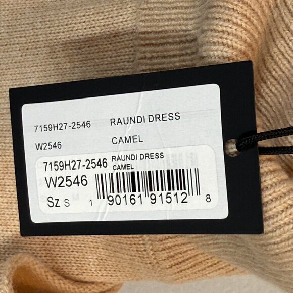 Paige Midi Sweater Dress Knit Wool Blend Turtleneck Small - Picture 6 of 11